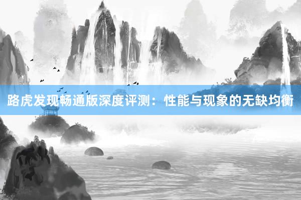 路虎发现畅通版深度评测：性能与现象的无缺均衡